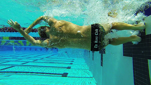 flip turn in freestyle
